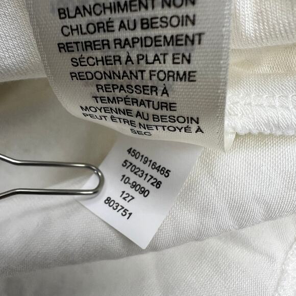 White House Black Market White Bell Sleeve Lace Square Neck Blouse Size XS - Picture 14 of 16